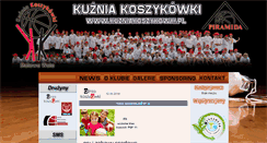 Desktop Screenshot of kuzniakoszykowki.pl
