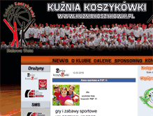 Tablet Screenshot of kuzniakoszykowki.pl